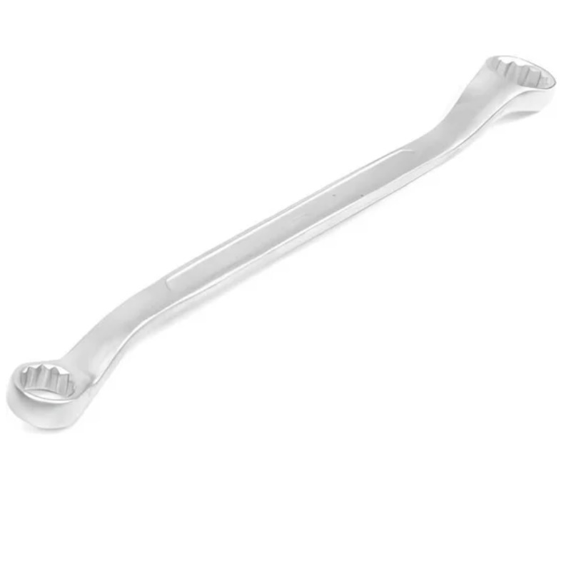 Ключ накидной двусторонний Hortz 103532, 14х17 мм, хромирование