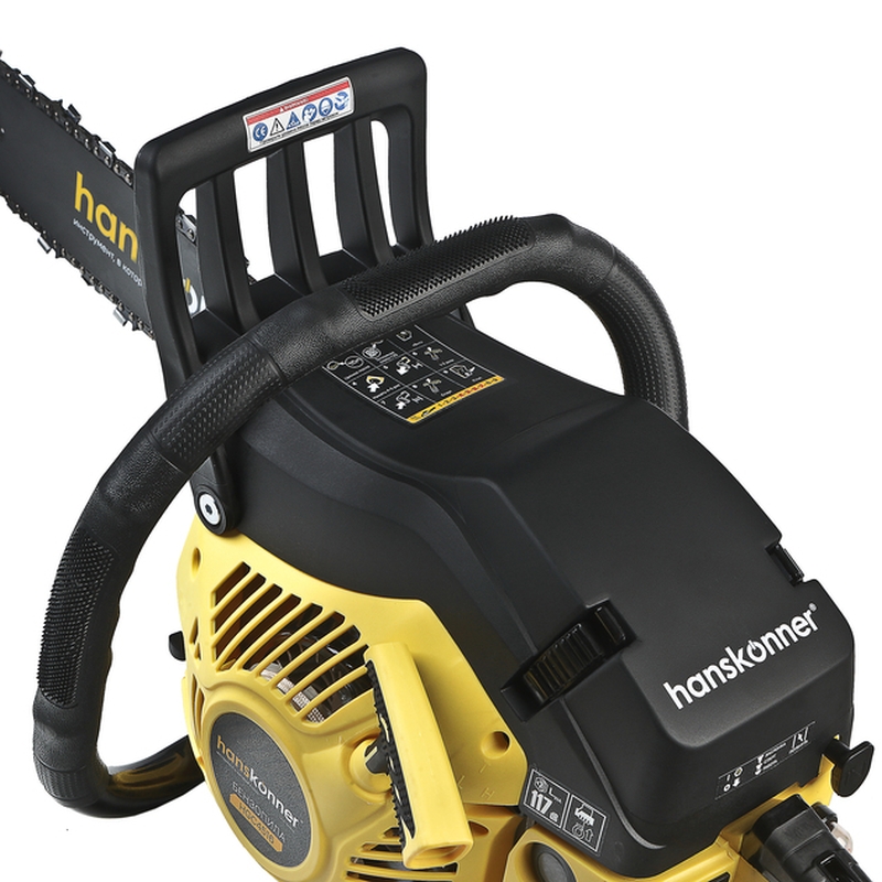 Бензопила Hanskonner HGC4516, 1.6 кВт, шина 16"