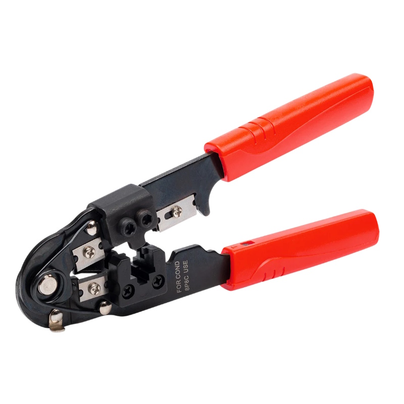 Кримпер КВТ JT-210 84824 многофункциональный со встроенным модулем для обжима RJ-45 599₽