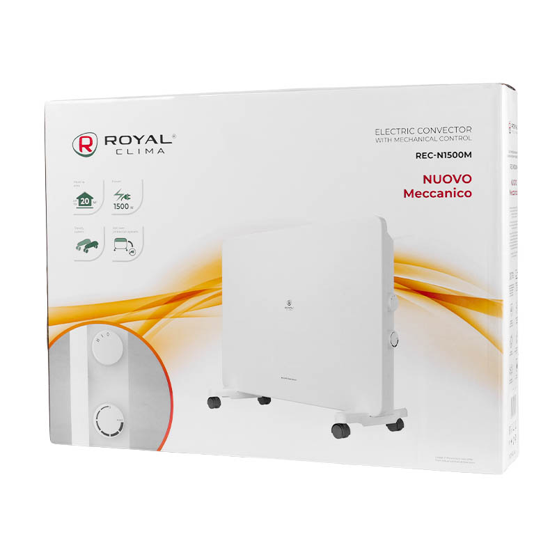 Конвектор электрический Royal Clima NUOVO Meccanico REC-N1500M, 1500/750 Вт в Туле