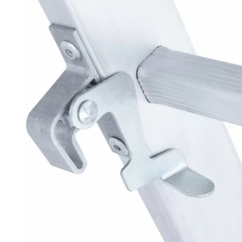 Лестница Pro Startul ST9946-10, алюминиевая, 2-х секционная, 249/443см 2х10 ступ., 8,6кг  в Рыбинске