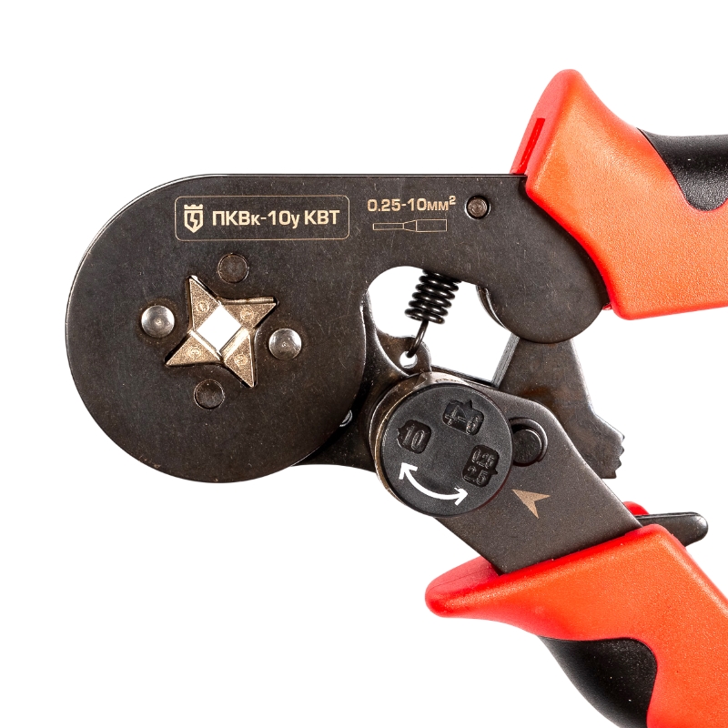 Мультидиапазонные пресс-клещи (кримперы) КВТ ПКВк-10у