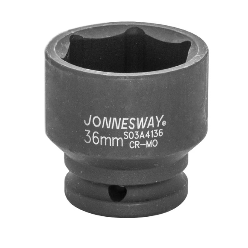 Головка торцевая ударная Jonnesway S03A4136, 1/2"DR, 36 мм  в Кинешме