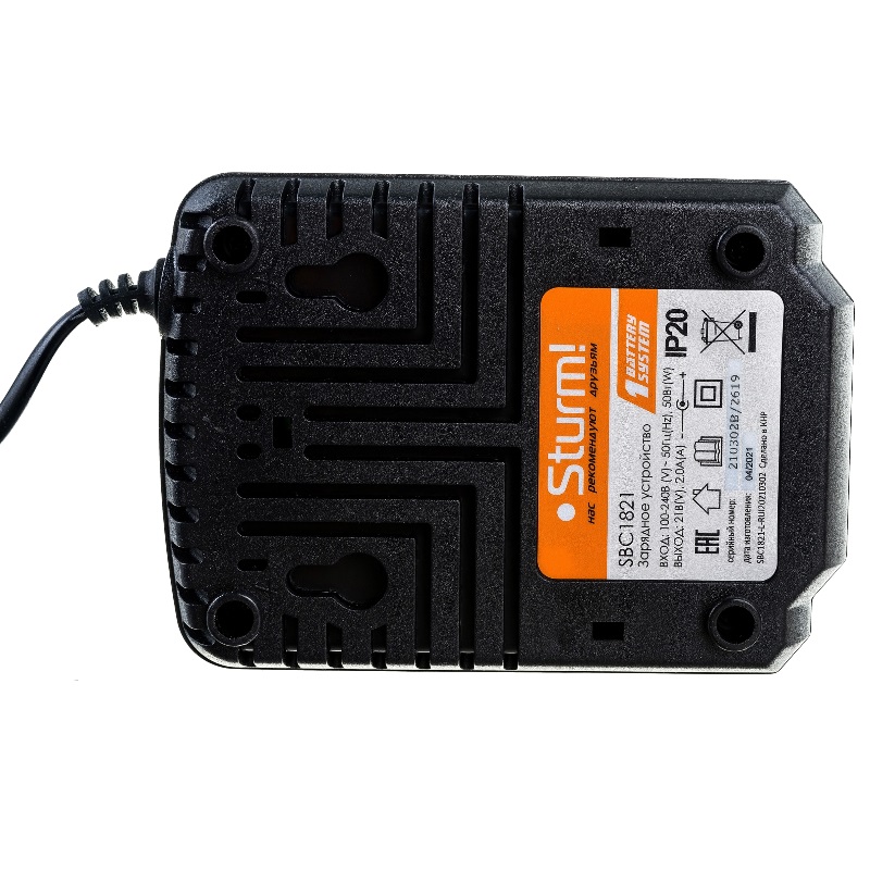 Зарядное устройство Sturm SBC1821 1BatterySystem 18 В, 2 А в Твери