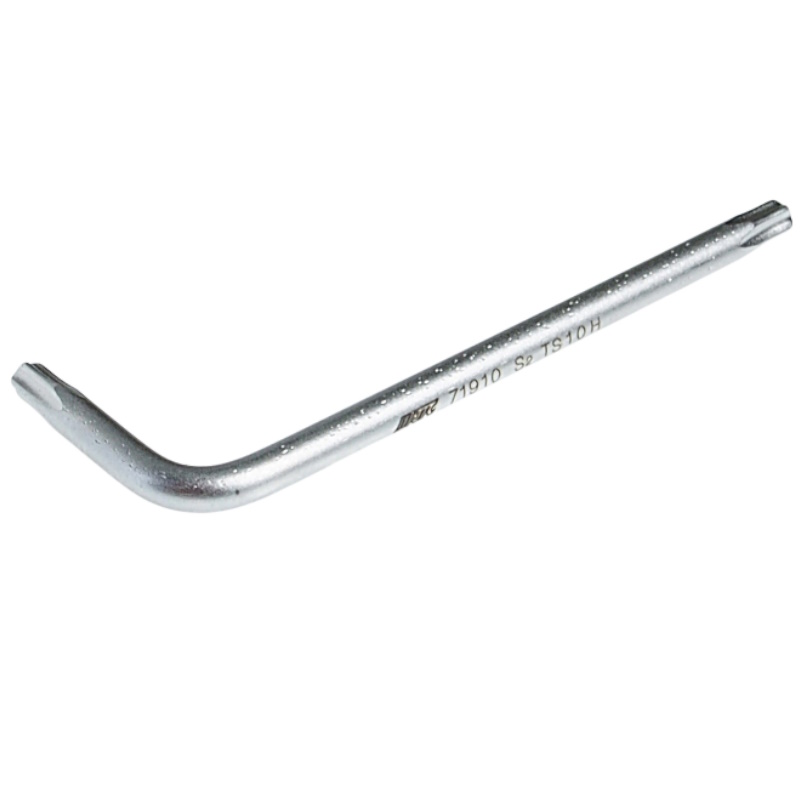 Ключ TORX Г-образный JTC JTC-71910 5-гранный TS10H длина 51мм 48₽