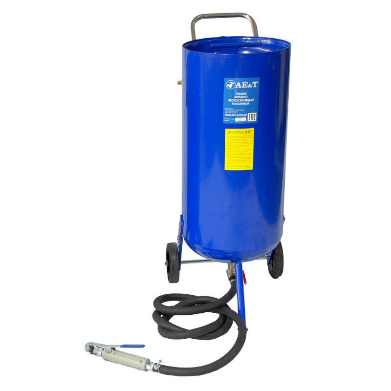 Аппарат пескоструйный насыпной AE&T T06520C, 76 л в Твери