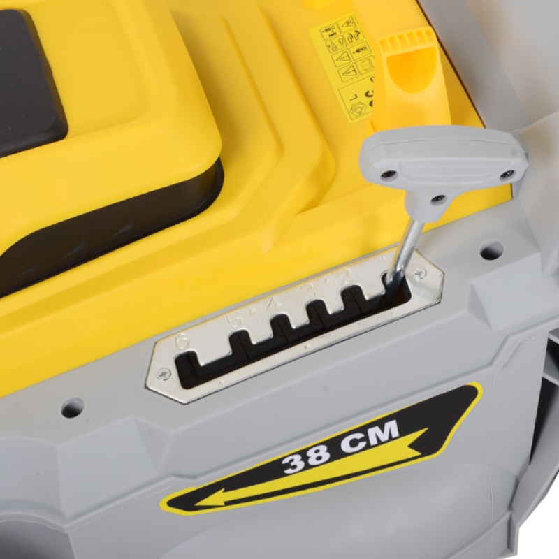 Газонокосилка электрическая Huter GREY ELM-380T 70/4/76