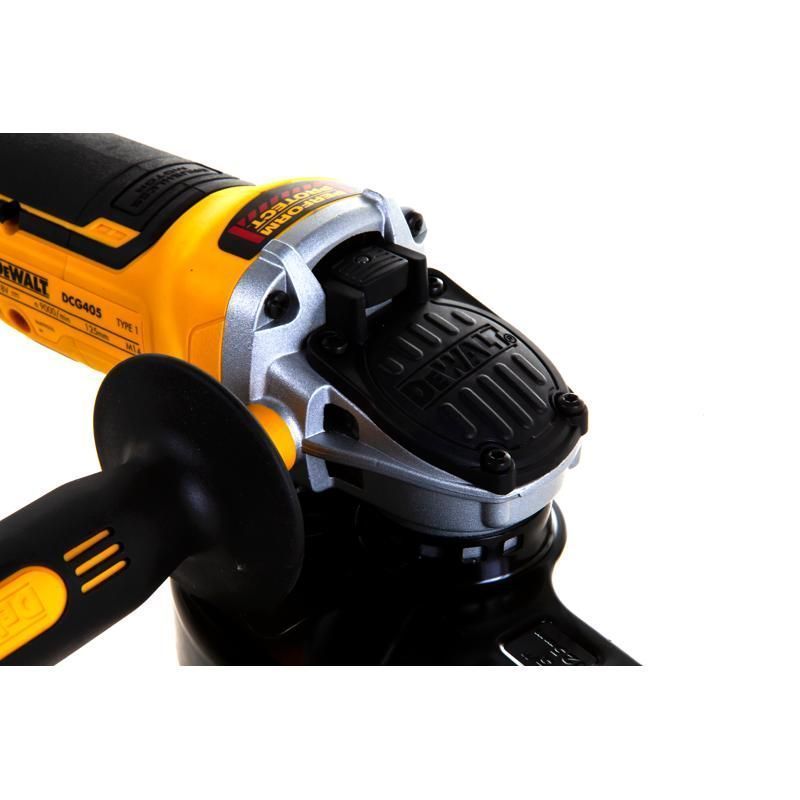 Аккумуляторная угловая шлифмашина DeWalt DCG405N, без АКБ и ЗУ