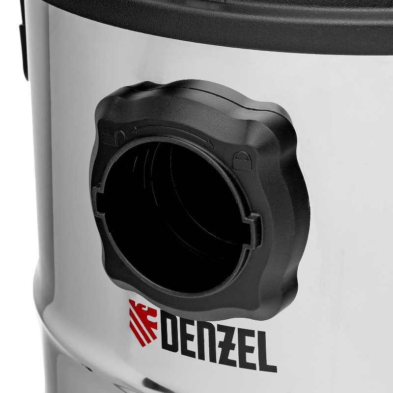 Пылесос строительный Denzel LVC30 28293 1400 Вт, бак 30 л, шланг 3 м, розетка с автосинхр.