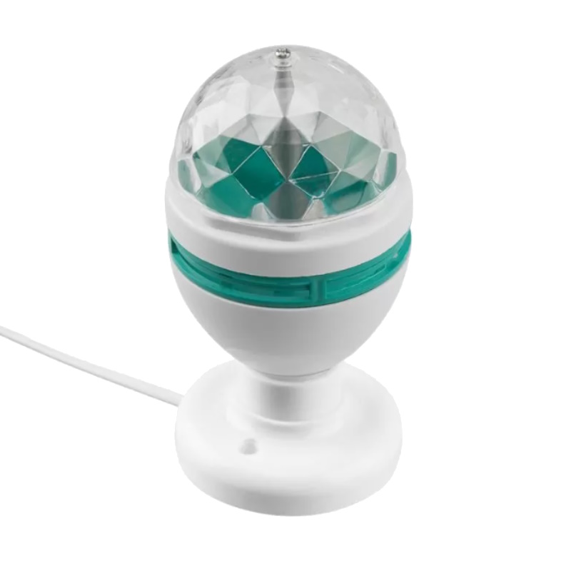 Лампа светодиодная Neon-Night  "Диско" 601-251 305404, 6 Вт, 3LED, IP20, с подставкой