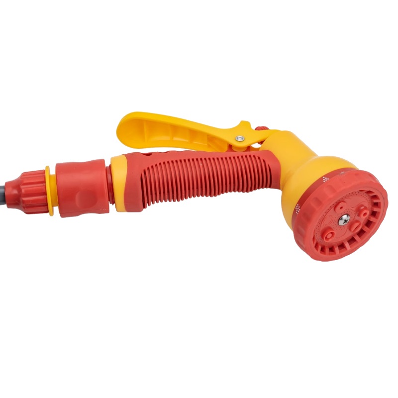 Поливочный набор Grinda PROLine 428495, спиральный шланг 3/8"x15 м, адаптеры, пистолет-распылитель в Рыбинске