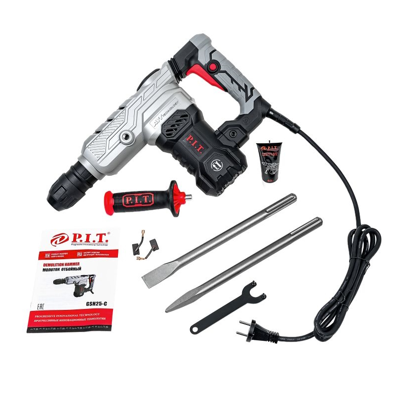 Отбойный молоток P.I.T. GSH25-C МАСТЕР (легкий, 1500 Вт, SDS-MAX) в Муроме