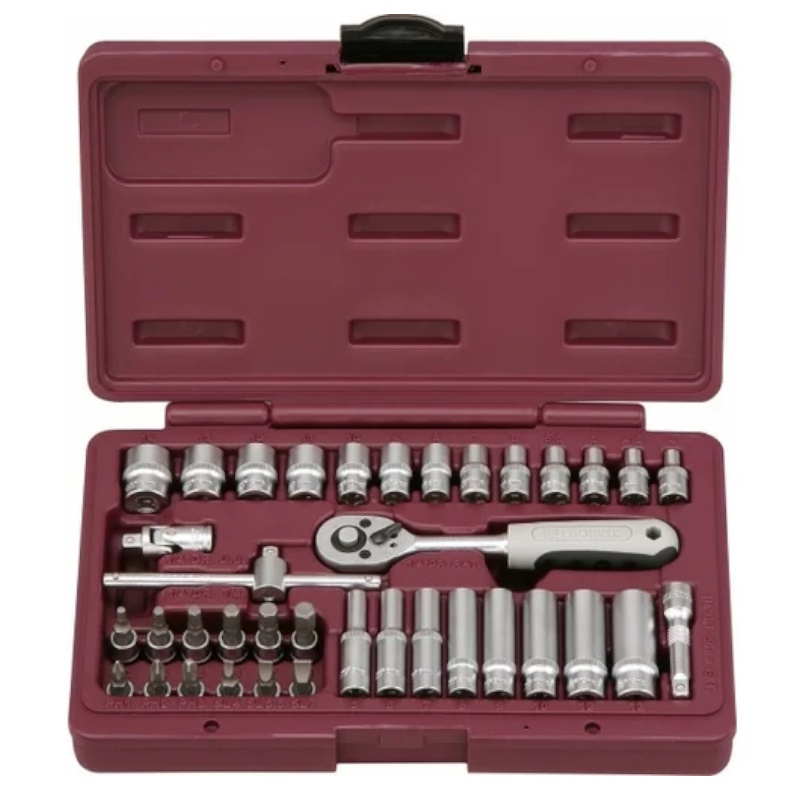 Набор инструмента Thorvik UTS0038 052056, 1/4"DR, 38 предметов
