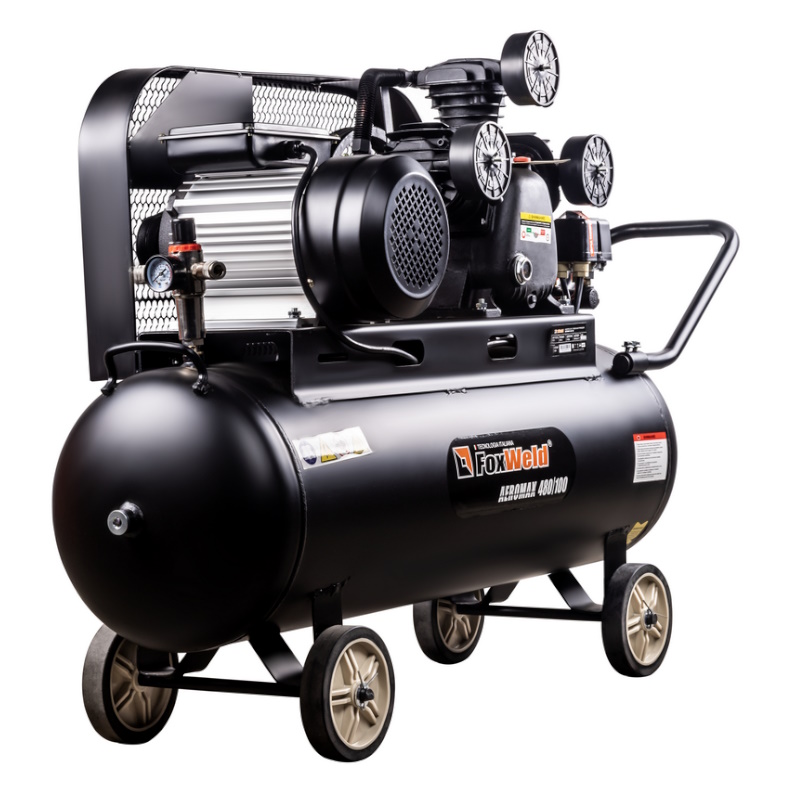 Компрессор масляный ременной FoxWeld AEROMAX 480/100 5887 в Вологде