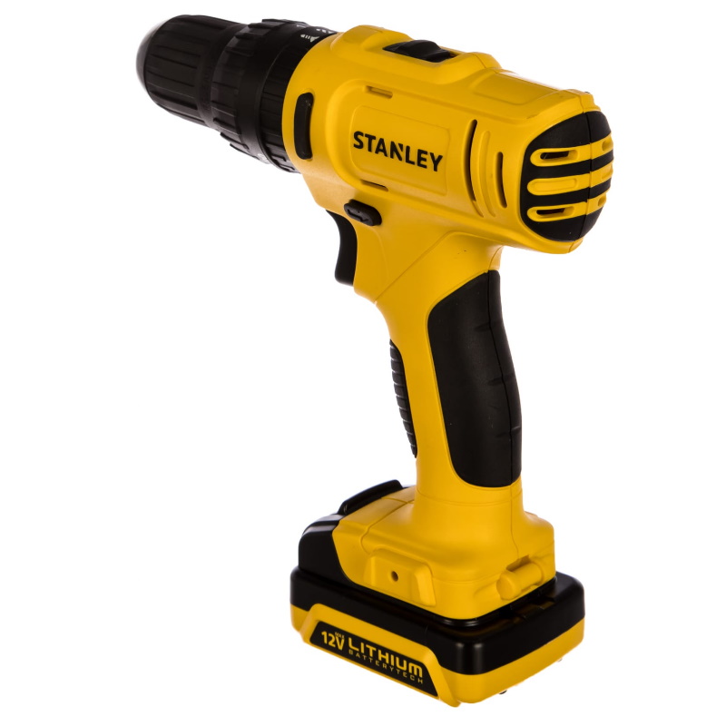 Дрель-шуруповерт аккумуляторная Stanley SCH121S2K-RU (напряжение 12 в, емкость 1.5 ач) в Вологде