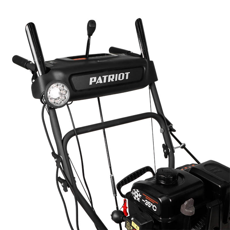 Колесный бензиновый снегоуборщик Patriot 785E PRO (ширина захвата 61 см, мощность 7.8 л.с., вес 71 кг)