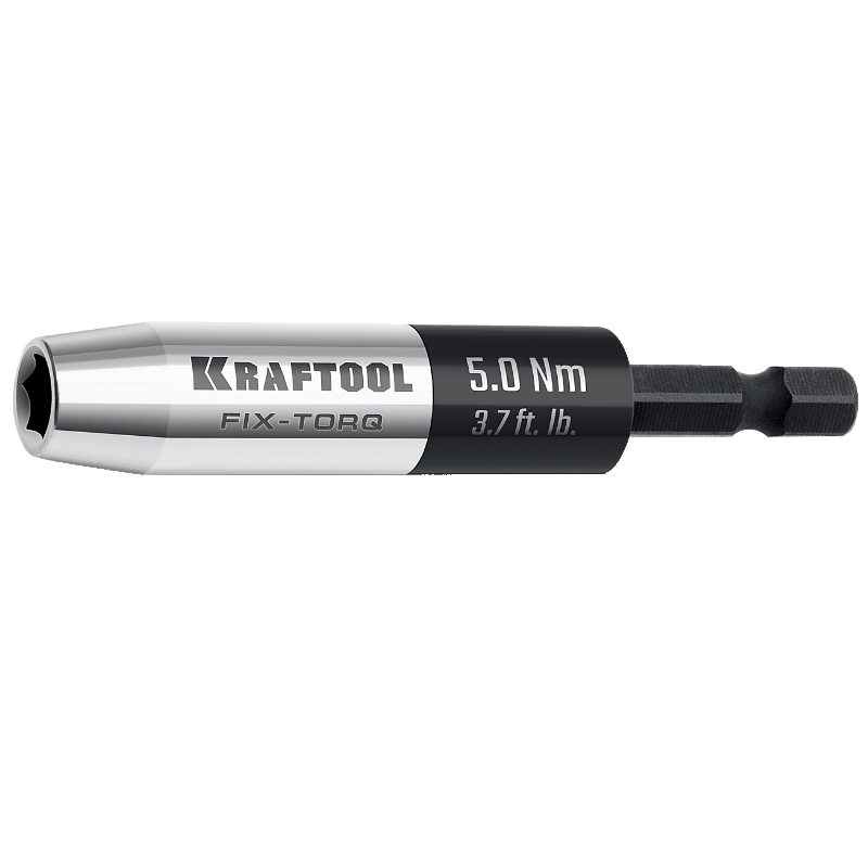 Динамометрический адаптер для бит Kraftool FIX-TORQ 64035-5.0, 5.0 Нм в Переславле