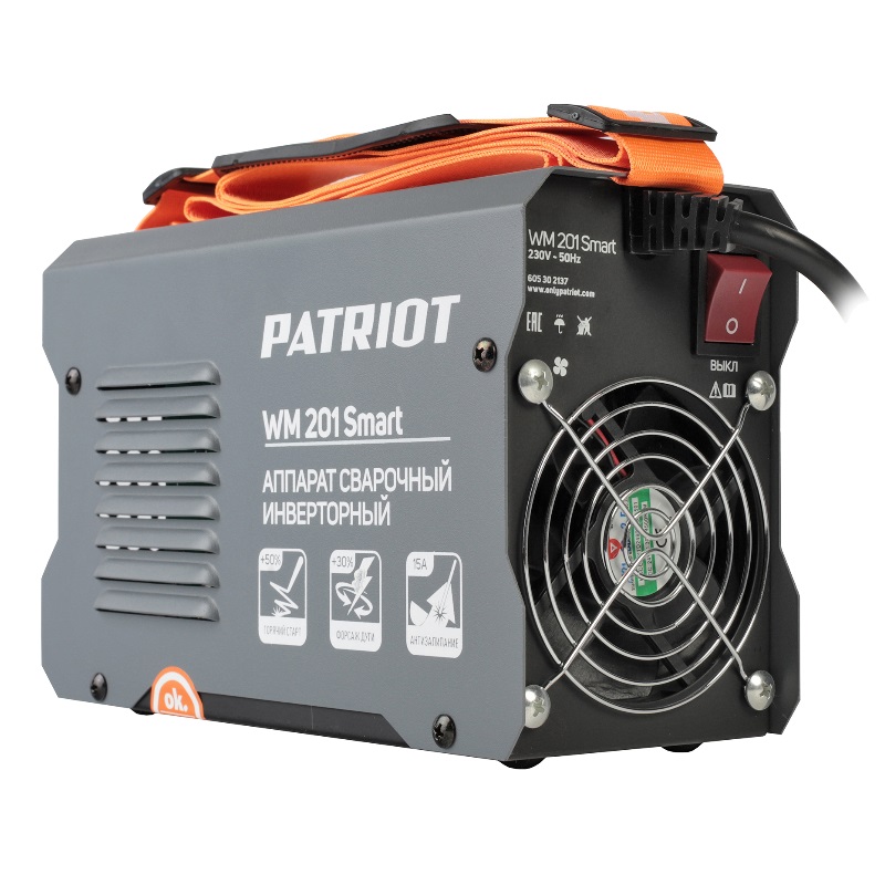 Аппарат сварочный MMA Patriot WM 201Smart 605302137