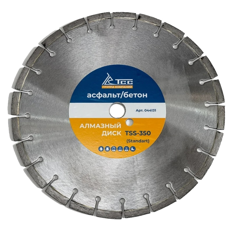 Алмазный диск Тсс ТСС-350 Standart 044131, асфальт/бетон