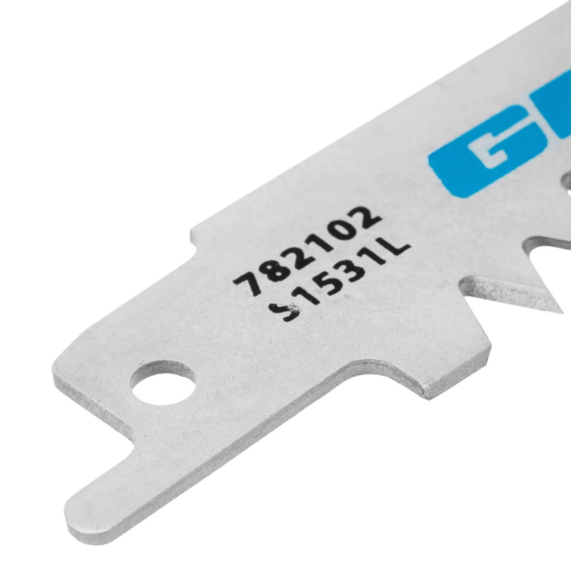 Полотна по дереву для сабельной пилы Gross 782102, 4052 - S1531L, 210x5-6,5 мм, фигурный рез, 2 шт в Угличе