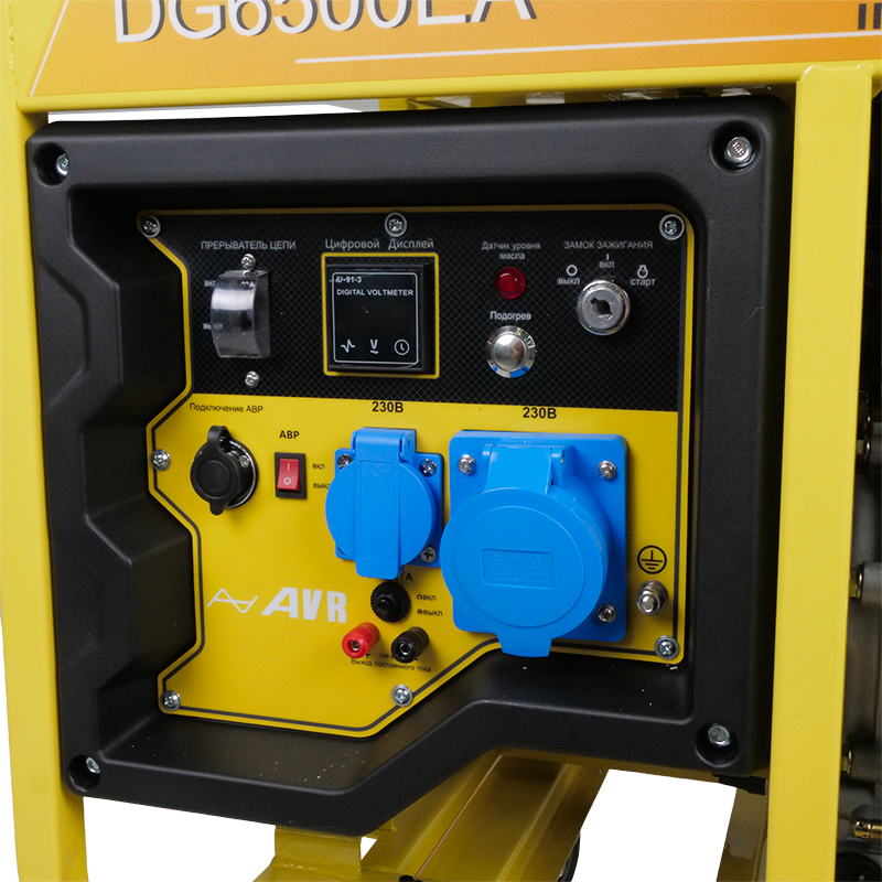 Дизельный генератор Snirrex DG6500EA