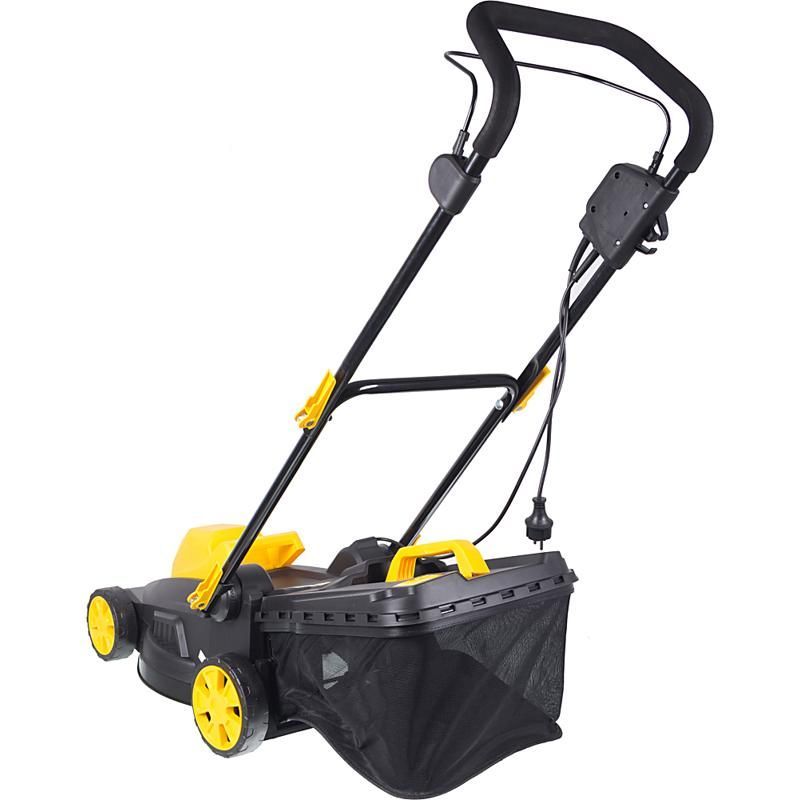 Газонокосилка электрическая Huter ELM-1400T 70/4/6 (1400 Вт, высота скашивания 65 мм, объем травосборника 35 л, ) в Коврове