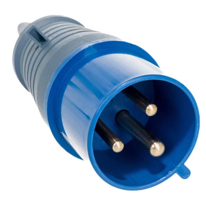 Вилка переносная IEK ССИ-023 PSR01-032-3, 32А-6ч, 220В, 2P+PE, IP44 в Туле