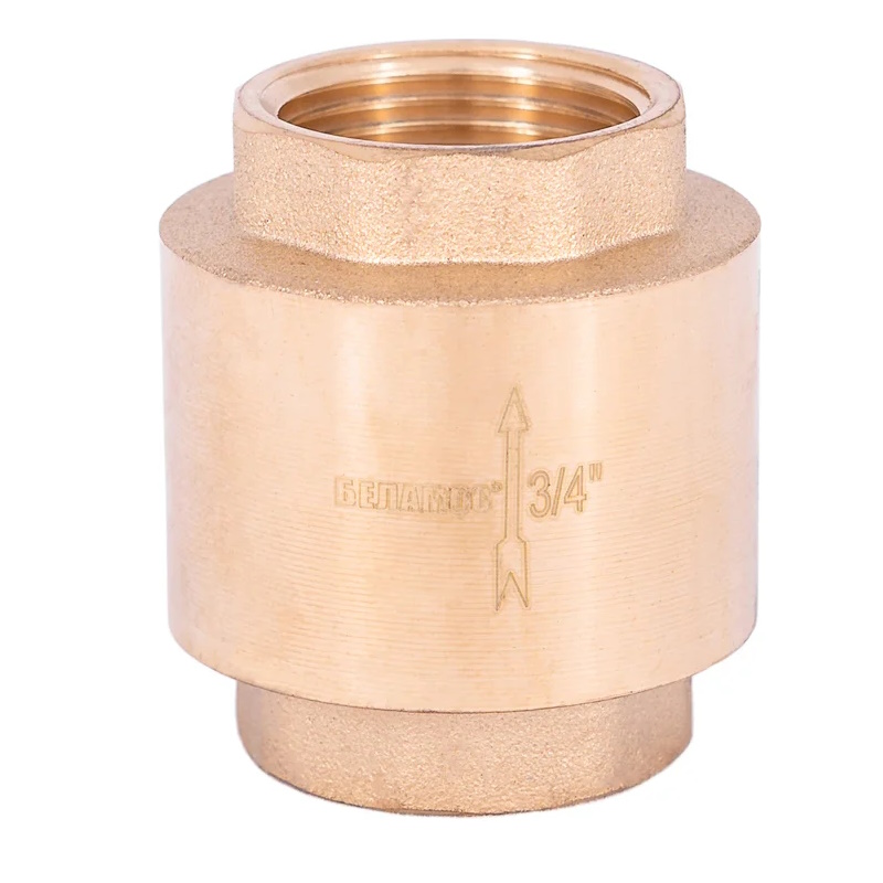 Обратный клапан Belamos FV-C 3/4", латунный клапан в Иваново