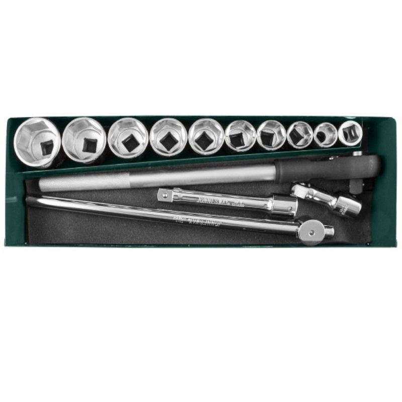 Набор головок торцевых Jonnesway 47229 34DR 22-50 мм 15 предметов 25498₽