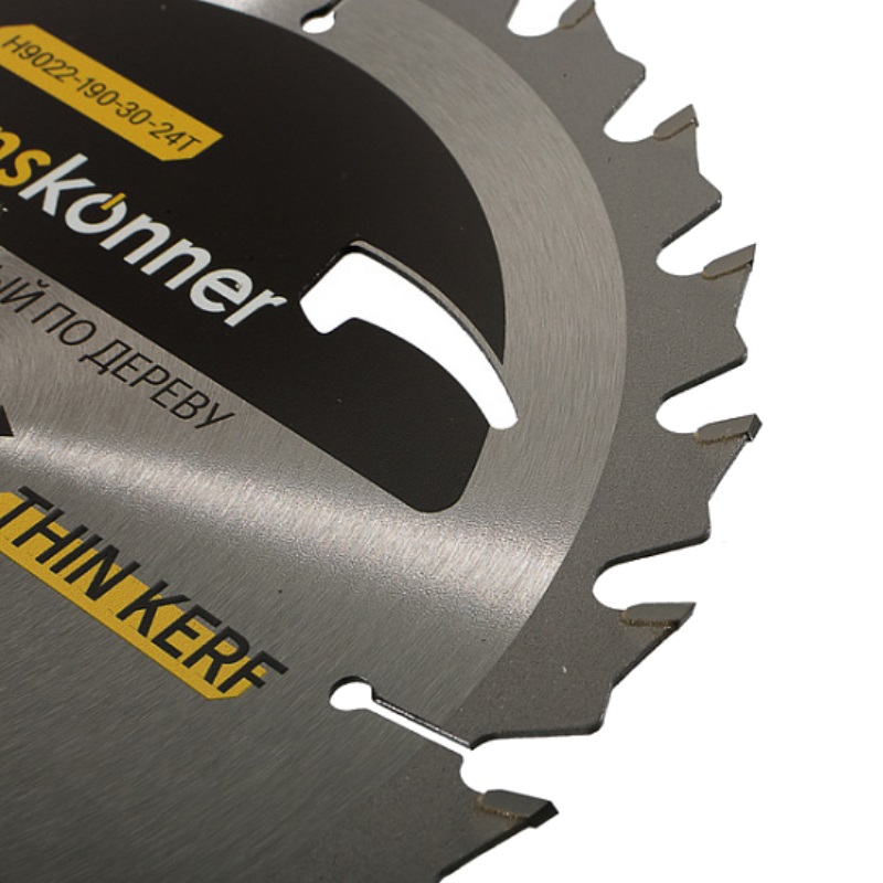 Пильный диск по дереву Hanskonner THIN KERF H9022-190-30-24T (190x30 мм, 24 зубьев) в Коврове