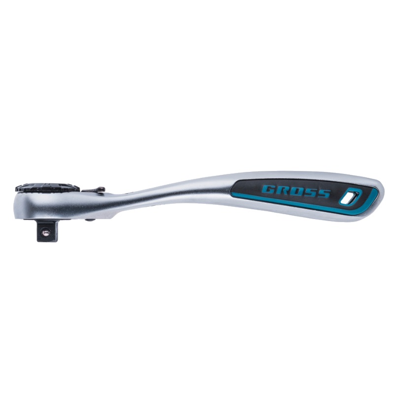 Ключ трещоточный Gross 14136, 120 зубьев, 3/8"