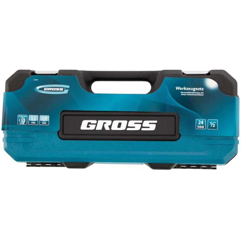 Набор инструментов Gross 14147, 24 пред., 120 зубьев, 1/2" в Костроме