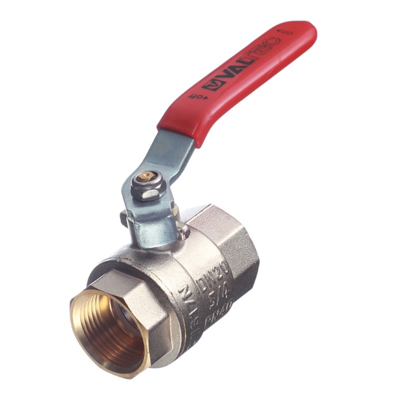 Кран шаровой Valtec BASE ВР-ВР 3/4" стальная рукоятка VT.214.N.05