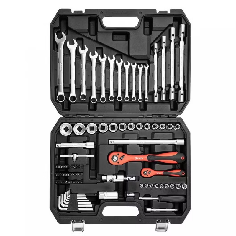 Набор инструментов MTX 135299, 1/2", 1/4", CrV, пластиковый кейс 89 предметов в Муроме