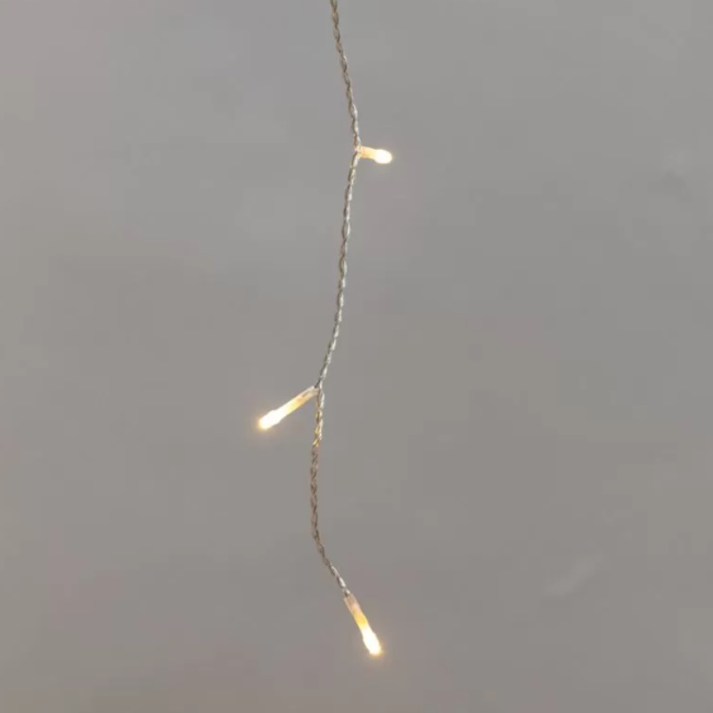Гирлянда светодиодная Neon-Night "Айсикл" 255-526 1764116, 5х0.6м, 112 LED, теплый белый, эффект мерцания