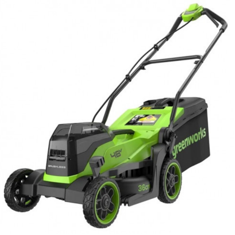 Газонокосилка аккумуляторная Greenworks GD24X2LM361 2520707, 24Вx2, б/щ, 36см (без АКБ и ЗУ) в Иваново