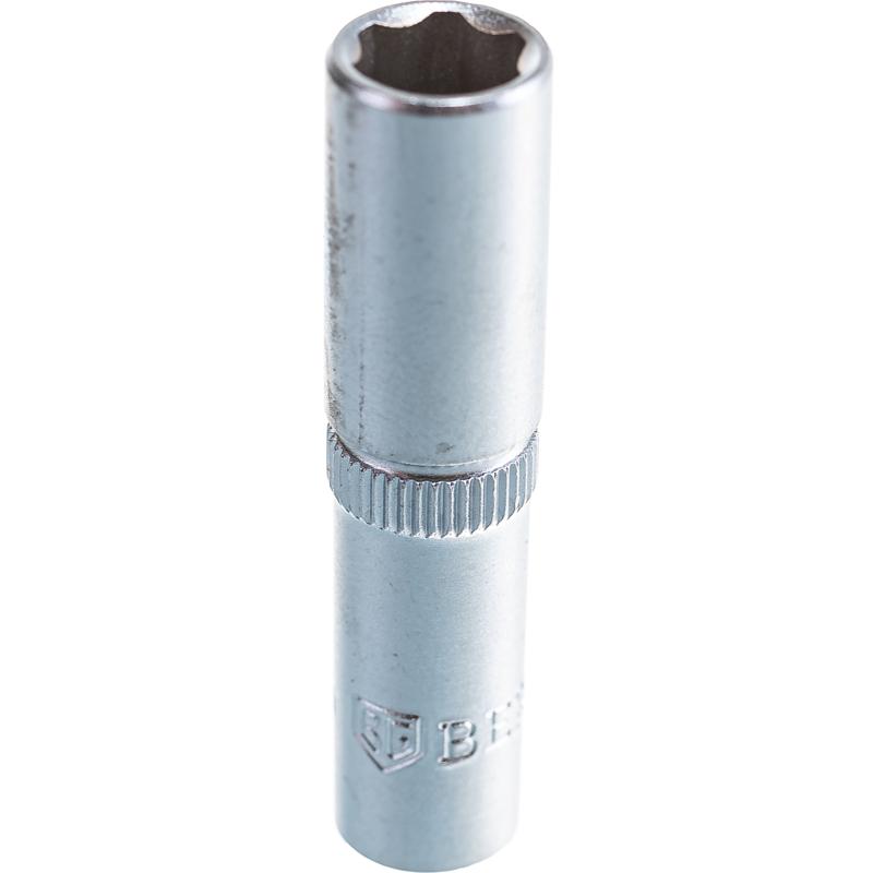 Удлиненная торцевая головка Berger BG-14SD08, 6-гранная, SuperLock, квадрат 1/4", 8 мм, тонкостенная в Рыбинске