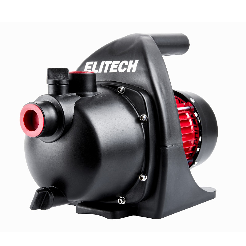 Насос поверхностный Elitech НП 1000П 205644, 1000 Вт, 3200 л/ч, Н=42 м, Гл=8 м, 4.4 бар, ч/вод в Туле