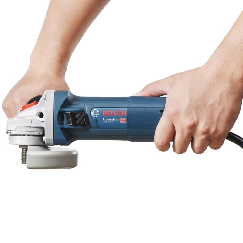 Угловая шлифмашина (болгарка) Bosch GWS 9-125 0.601.396.022, 125 мм, 900 Вт в Муроме