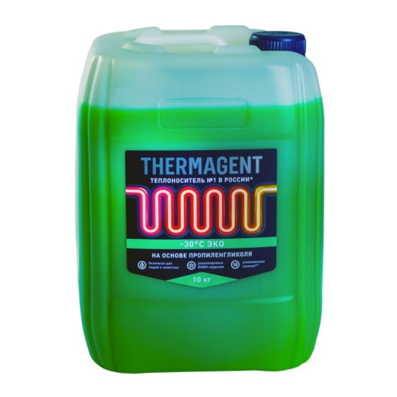 Теплоноситель для системы отопления Thermagent ECO-30, 10 кг