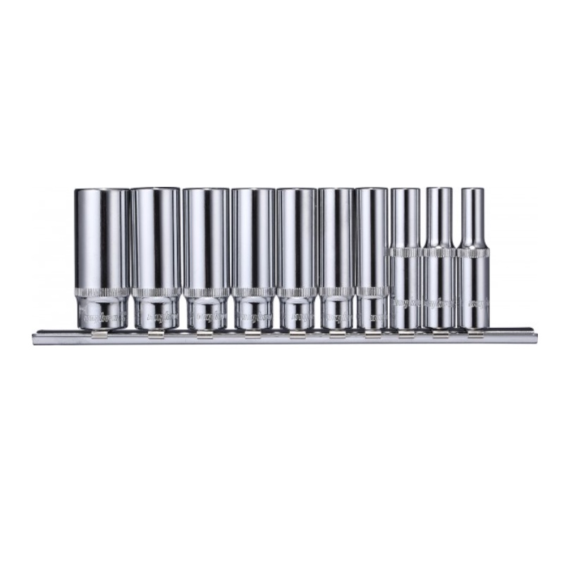 Набор торцевых глубоких головок Ombra 914110, 1/4"DR, на держателе  в Коврове