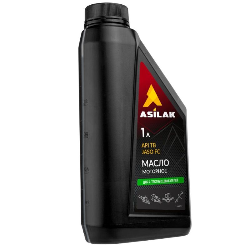 Масло моторное Asilak  ASX5010-3, 2-х тактное, 1 л в Вологде