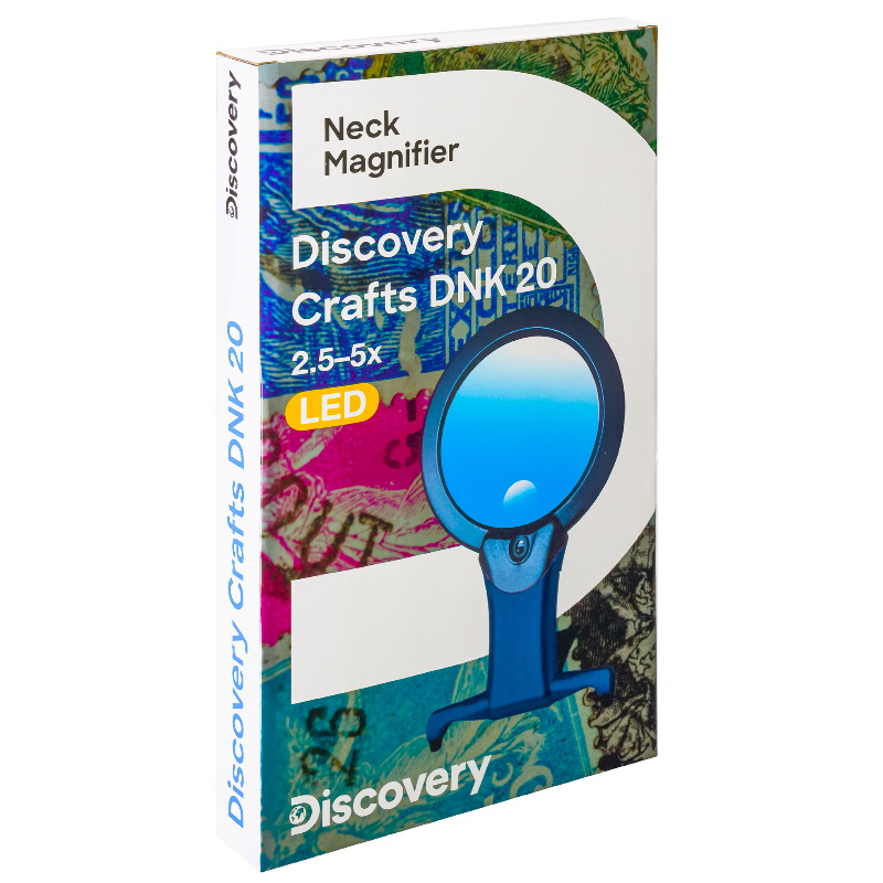 Лупа нашейная Levenhuk Discovery Crafts DNK 20 78381 в Переславле