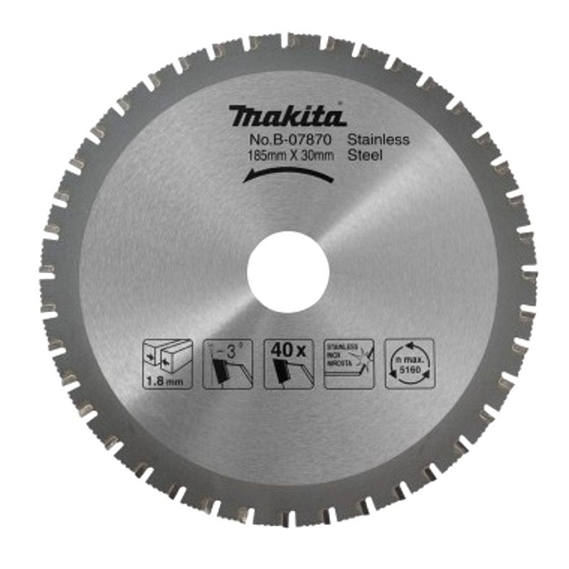 Пильный диск по металлу Makita B-34154 (диаметр 185 мм, посадочный 30 мм, толщина 1,3 мм) в Александрове
