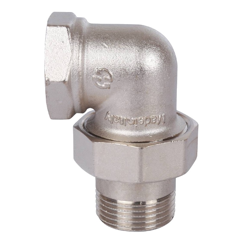 Американка угловая Stout SFT-0057-000001 ВН, 1", уплотнение под гайкой o-ring кольцо, никелированное в Муроме