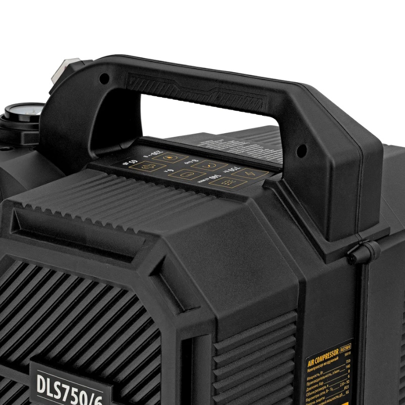 Компрессор безмасляный Denzel DLS7506 58019