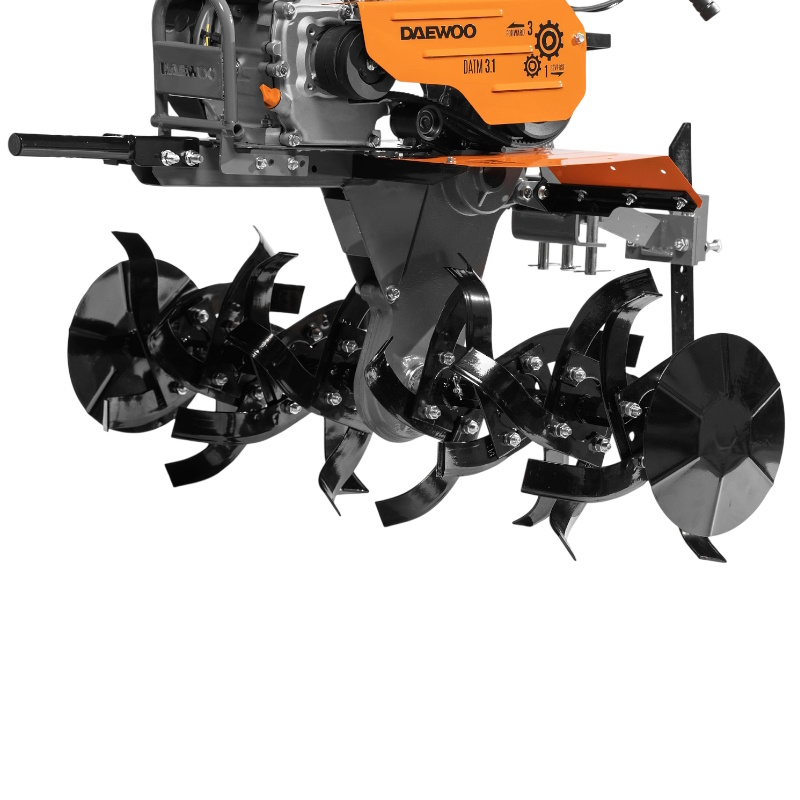 Мотоблок бензиновый Daewoo DATM 3.1, 8,0 л.с, 3 скорости вперед / 1 назад в Муроме