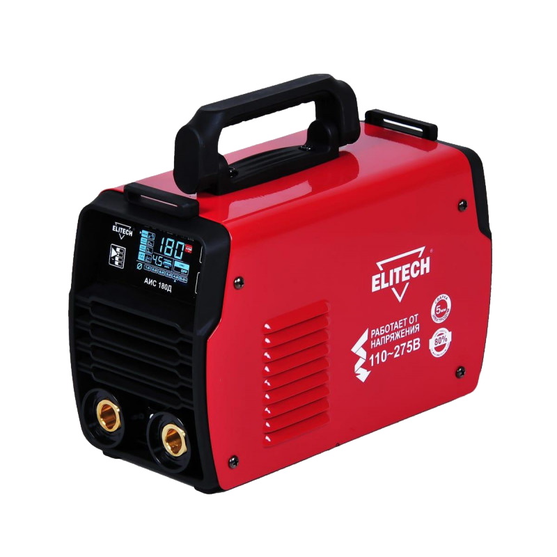 Сварочный инвертор Elitech АИС 180Д 196351 MMA TIG 10490₽
