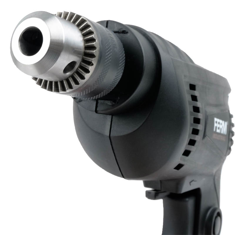 Сетевая дрель Ferm Industrial PDM1048P, 450 Вт, 0 -3300 об/мин, ЗВП, 10 мм, коробка в Муроме