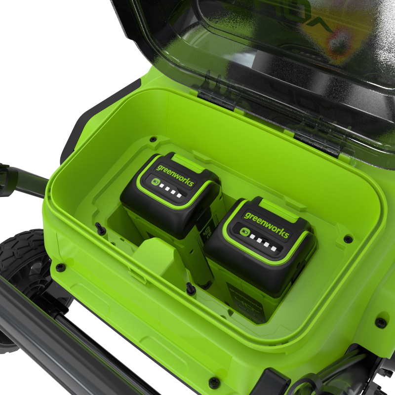 Снегоуборщик аккумуляторный Greenworks GD40STX2 2603407UH, 40В, 51, с 1хАКБ 8Ач и ЗУ в Твери